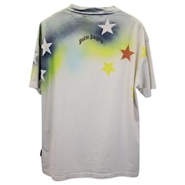 Palm Angels-Palm Angels Sprayed Stars Vintage in Multicolor Cotton-Other