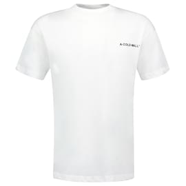 Autre Marque-Essentials Small Logo T-Shirt - A Cold Wall - Cotton - White-White