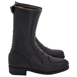 Junya Watanabe Biker Boots in Black Leather Black