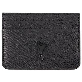 ADC Card Holder - AMI Paris - Leather - Black Black