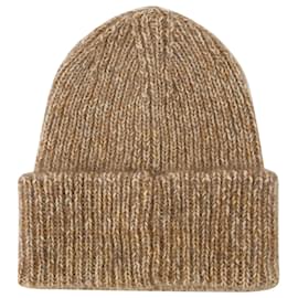 Totême-Mütze aus Merinomischung – Toteme – Wolle – Beige-Beige