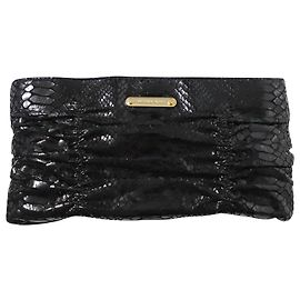 Cartera de mano acolchada Webster de Michael Kors en cuero negro Negro
