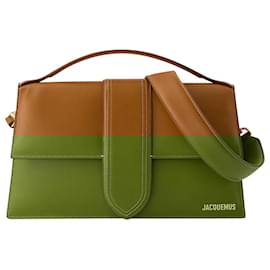 Jacquemus-Le Bambinou Bag - Jacquemus - Leather - Light Brown 2-Brown
