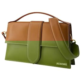 Jacquemus-Le Bambinou Bag - Jacquemus - Leather - Light Brown 2-Brown