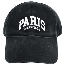 Cappellino City di Balenciaga Paris in cotone Nero Nero