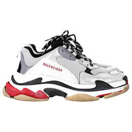 Balenciaga Triple S Sneakers in Multicolor Polyester Other Python print