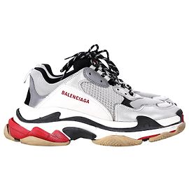 Baskets Balenciaga Triple S en Polyester Multicolore Autre Imprimé python