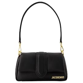 Jacquemus-Le Petit Bambimou Bag - Jacquemus - Leather - Black-Black