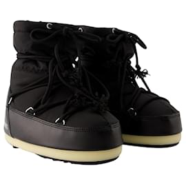 Autre Marque-Light Low Boots - Moon Boot - Pvc - Black-Black