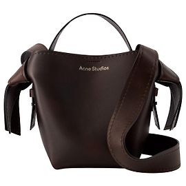 Musubi Mini Crossbody Bag - Acne Studios - Leather - Dark Brown Brown