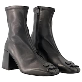 Courreges-Heritage Boots - Courreges - Leather - Black-Black