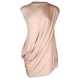 Blouse drapée Rick Owens en viscose chair Marron Chair