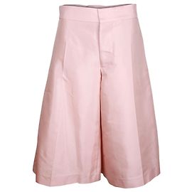 Pantalón culotte de pernera ancha Marni en algodón rosa Rosa Otro