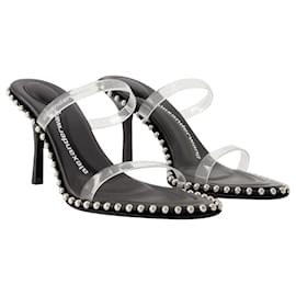 Alexander Wang-NOVA 85 Tacones - Alexander Wang - Cuero - Negro-Negro