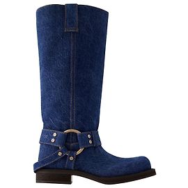 Balius Boots - Acne Studios - Canvas - Blue Blue