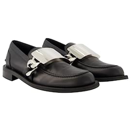 JW Anderson-Gourmet Loafers - J.W. Anderson - Black - Leather-Black