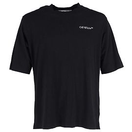 Off White Camiseta Off-White Caravaggio Crowning Over de algodón negro Otro