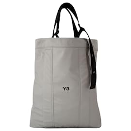 Y3-UT Tote Bag - Y-3 - Synthetic - Beige-Brown,Beige