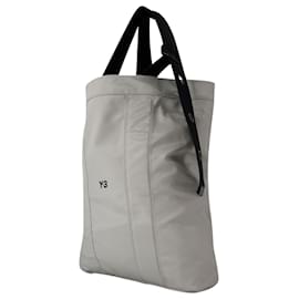 Y3-Bolso Tote UT - Y-3 - Sintético - Beige-Castaño,Beige