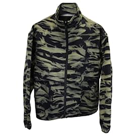 Alexander Wang-Alexander Wang Printed Front-Zip Jacket in Multicolor Cotton-Other