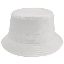 Hermès Chapéu Hermes Chapeau James Bucket em algodão branco Branco