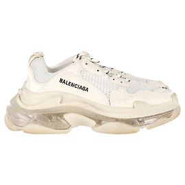 Balenciaga Triple S Sneakers aus beigem Polyurethan Beige