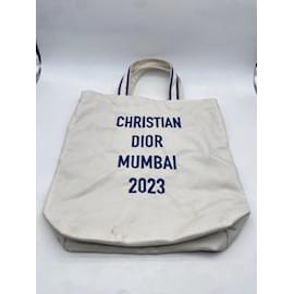 Dior-DIOR Handtaschen T.  Stoff-Weiß