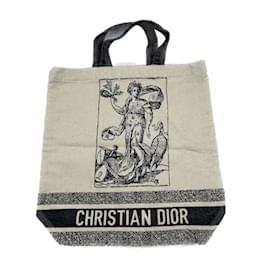 Dior-DIOR Handtaschen T.  Baumwolle-Weiß