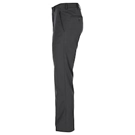 Prada-Prada Tailored Trousers in Dark Grey Polyamide-Grey