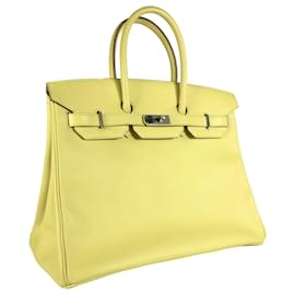 Hermès-Hermes Yellow 2013 Epsom Birkin Retourne 35-Yellow