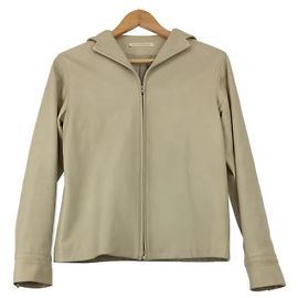 Yohji Yamamoto Leather Jacket Beige