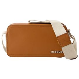 Le Cuerda Horizontal Bag - Jacquemus - Leather - Light Brown 2 Brown