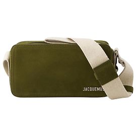 Le Cuerda Horizontal Bag - Jacquemus - Leather - Dark Khaki Green Khaki