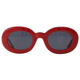 Pralu Sunglasses - Jacquemus - Acetate - Red Red