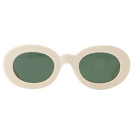 Pralu Sunglasses - Jacquemus - Acetate - Off White Beige