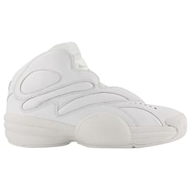 Alexander Wang-Aw Hoop Sneakers – Alexander Wang – Leder – Weiß-Weiß