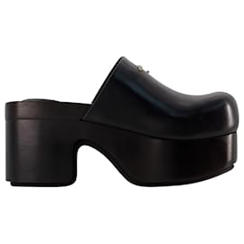 Alexander Wang-Zoe Mules - Alexander Wang - Couro - Preto-Preto