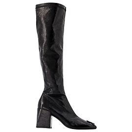 Courreges Stivali Heritage in vinile - Courrèges - Pelle - Nero Nero