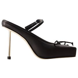 Les Chaussures Ballet Pumps - Jacquemus - Leather - Black Black