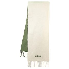 Sciarpa Moisson - Jacquemus - Lana - Kaki Verde Cachi