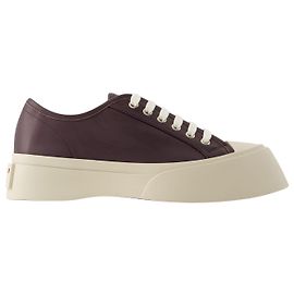 Baskets Pablo - Marni - Cuir - Cacao Marron