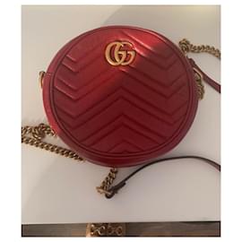 Gucci-Marmont round-Red