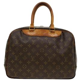 Louis Vuitton-LOUIS VUITTON Monogram Deauville Hand Bag M47270 LV Auth 48913-Monogram