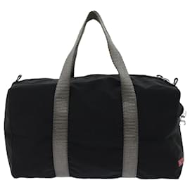 Prada-PRADA PRADA Sports Hand Bag Nylon Black Auth am4807-Black