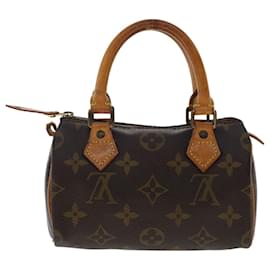 Louis Vuitton-LOUIS VUITTON Monogram Mini Speedy Hand Bag M41534 LV Auth am4818-Monogram