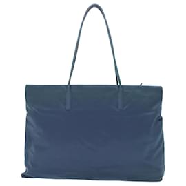 Prada-PRADA Tote Bag Nylon Bleu Clair Auth 49034-Bleu clair