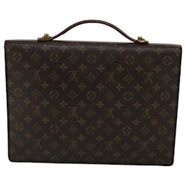 Louis Vuitton-LOUIS VUITTON Monogram Porte Documents Bandouliere Bag 2way M53338 auth 48861-Monogram