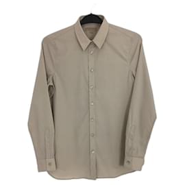 Burberry-Camisa estilo uniforme Burberry-Beige