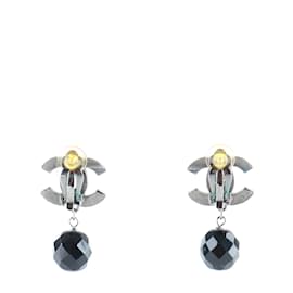 Chanel-CHANEL  Earrings T.  metal-Black