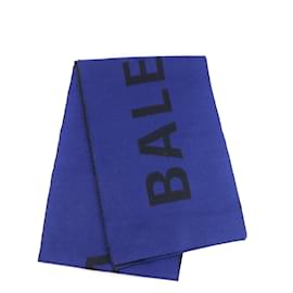 Balenciaga-BALENCIAGA  Scarves T.  WOOL-Navy blue